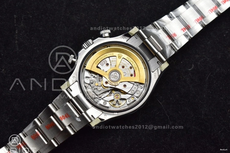 Bracelet 4131 Ice Daytona Sticks 126506 Blue Clean Asian 1:1 SS Clone Markers on 904L SS Best Edition Dial Super 904L 0327